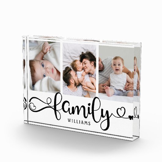 Moderne kraampje voor script, eenvoudige elegante  fotoblokken (Rechts)