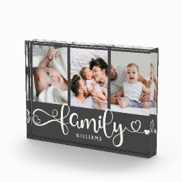 Moderne kraampje voor script, eenvoudige elegante  fotoblokken