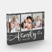 Moderne kraampje voor script, eenvoudige elegante  fotoblokken (Links)