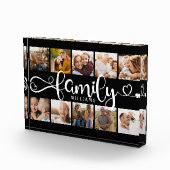 Moderne kraampje voor script voor familie 10 fotoblokken (Rechts)