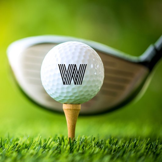 Moderne Krachtige Monogram Golfballen