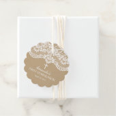 Moderne Kraft & Eerste Heilige Communie Bedankjes Labels (In situ)