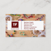 Moderne kraften | Eenvoudig Visitekaartje (Achterkant)