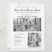 Moderne krant bewegende aankondiging (Voorkant)