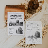 Moderne krant verjaardagsfeestje