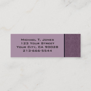 moderne kras mini visitekaartje