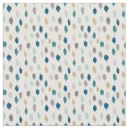 Moderne kribbles patterned fabric (Blue Grey) Stof