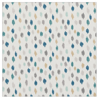 Moderne kribbles patterned fabric (Blue Grey) Stof
