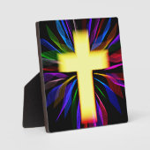 Moderne kruis fotoplaat (Voorkant)