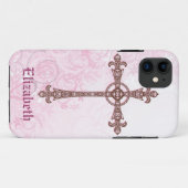 Moderne kruis Iphone 5 hoes (Achterkant (horizontaal))