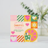 Moderne Kubieke Dag Kaart (Staand voorkant)