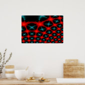 Moderne kunst - Abstract Art Print Poster (Keuken)
