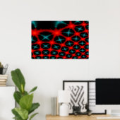 Moderne kunst - Abstract Art Print Poster (Thuiskantoor)