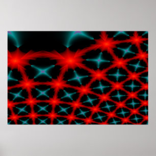 Moderne kunst - Abstract Art Print Poster