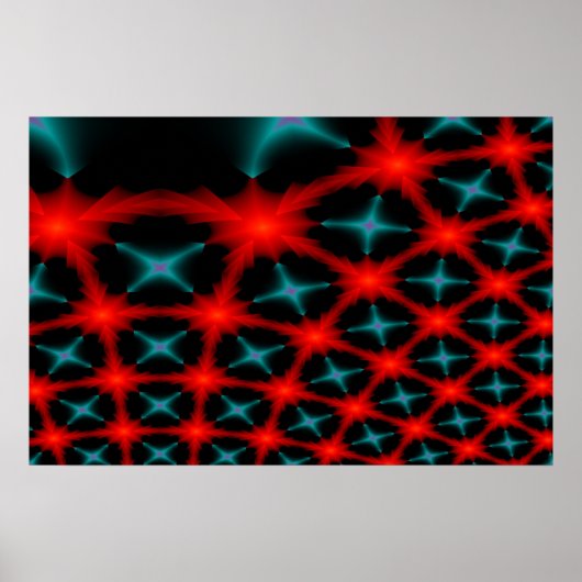 Moderne kunst - Abstract Art Print Poster (Voorkant)