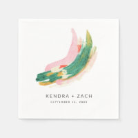 Moderne kunst Abstract gekleurde streekweddenschap