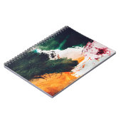 Moderne kunst, abstract schilderen. Abstract van f Notitieboek (Linkerzijde)