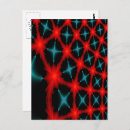 Moderne kunst - Abstracte kunst Briefkaart (Voorkant / Achterkant)