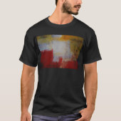 Moderne kunst - Abstracte kunstschildering T-shirt (Voorkant)