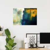 Moderne Kunst Abstracte Schilderkunst Kunstprint P Poster (Thuiskantoor)