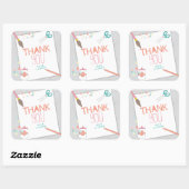 Moderne kunst & ambacht Party Sticker (Vel)