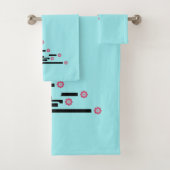 Moderne kunst bad handdoek (Insitu)