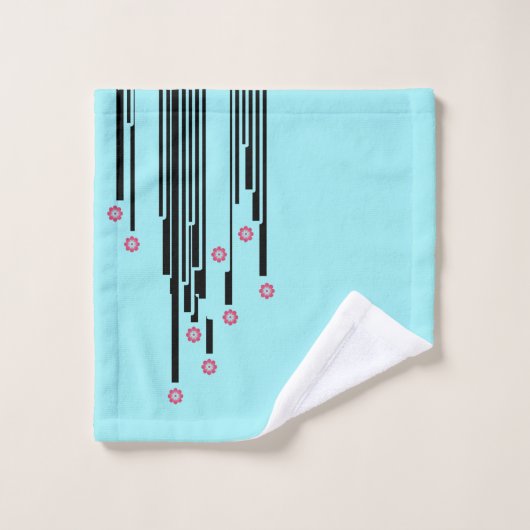 Moderne kunst bad handdoek (Wasdoekje)