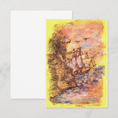 Moderne kunst bedankkaart (Voorkant / Achterkant)