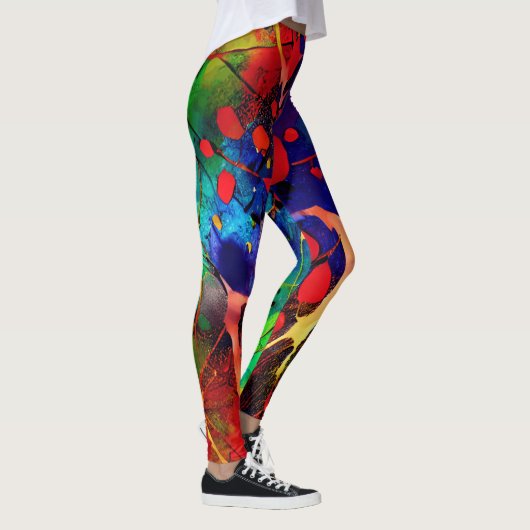 Moderne Kunst Broeken Leggings (Rechts)
