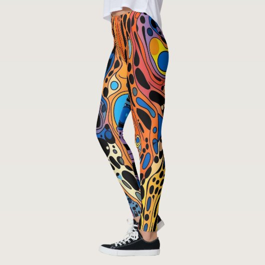 Moderne Kunst Broeken Leggings (Links)
