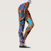 Moderne Kunst Broeken Leggings (Rechts)