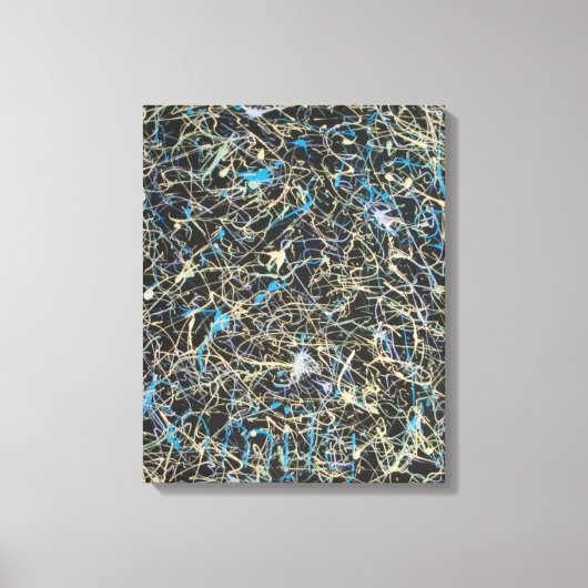 Moderne kunst canvas afdruk (Voorkant)