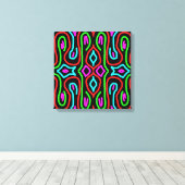 Moderne kunst canvas afdruk (Insitu (Houten vloer))