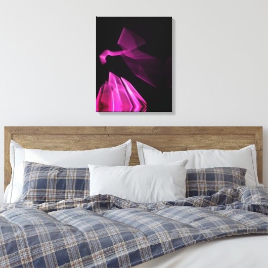 Moderne kunst canvas afdruk (Insitu (Slaapkamer))