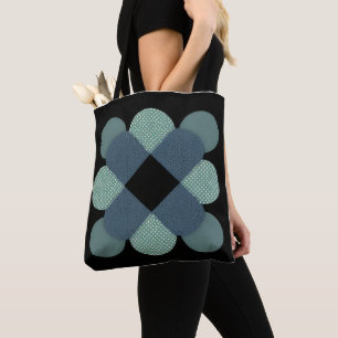 Moderne kunst Canvas tassen. Tote Bag