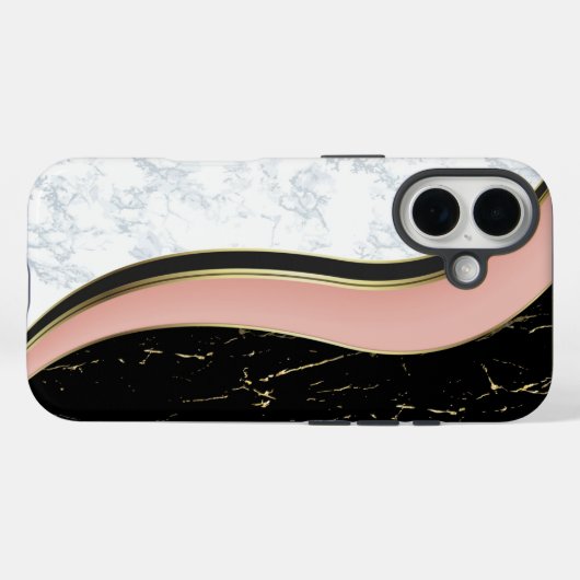 Moderne kunst Case-Mate iPhone case (Achterkant (horizontaal))
