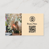 Moderne kunst en ambachten | Minimalistisch Visitekaartje (Achterkant)