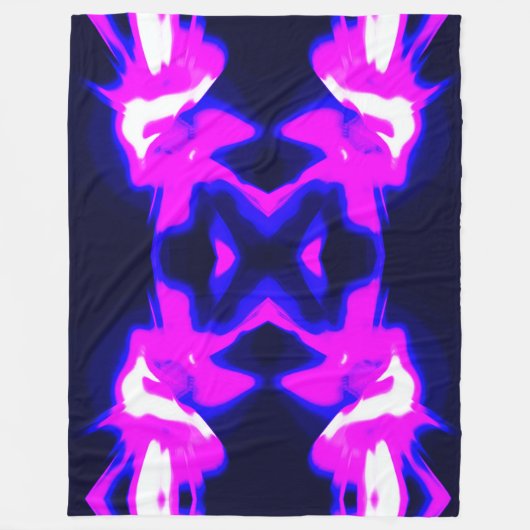 Moderne kunst fleece deken (Voorkant)