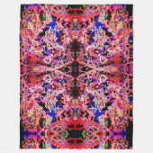 Moderne kunst fleece deken (Voorkant)