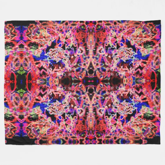 Moderne kunst fleece deken (Voorkant (Horizontaal))