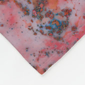 Moderne kunst fleece deken (Hoek)