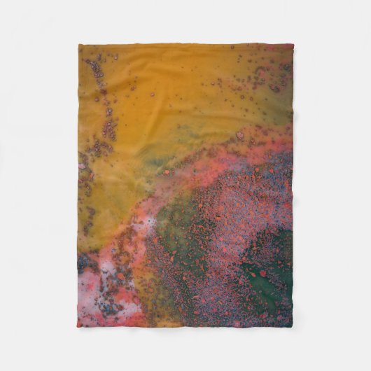 Moderne kunst fleece deken (Voorkant)