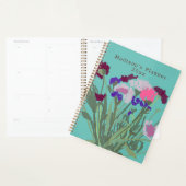 Moderne Kunst Gelukkige Kleurrijke Wildflower +Cus Planner (Display)
