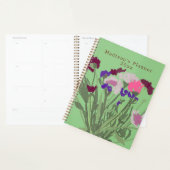 Moderne Kunst Gelukkige Kleurrijke Wildflower +Cus Planner (Display)