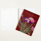 Moderne Kunst Gelukkige Kleurrijke Wildflower +Cus Planner (Display)