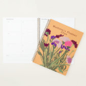 Moderne Kunst Gelukkige Kleurrijke Wildflower +Cus Planner (Display)