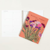 Moderne Kunst Gelukkige Kleurrijke Wildflower +Cus Planner (Display)
