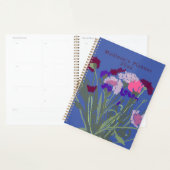 Moderne Kunst Gelukkige Kleurrijke Wildflower +Cus Planner (Display)