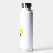 Moderne kunst gezicht waterfles (Links)