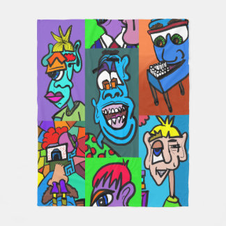 Moderne Kunst Gooi Deken